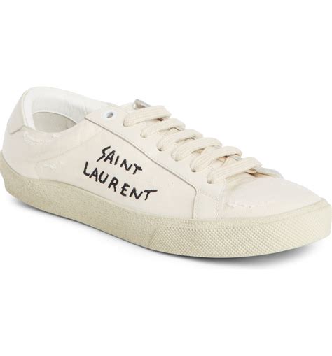 sneakers yves saint laurent donna|saint laurent sneakers women sale.